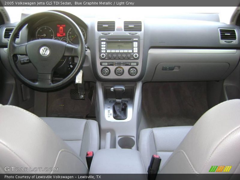 Blue Graphite Metallic / Light Grey 2005 Volkswagen Jetta GLS TDI Sedan