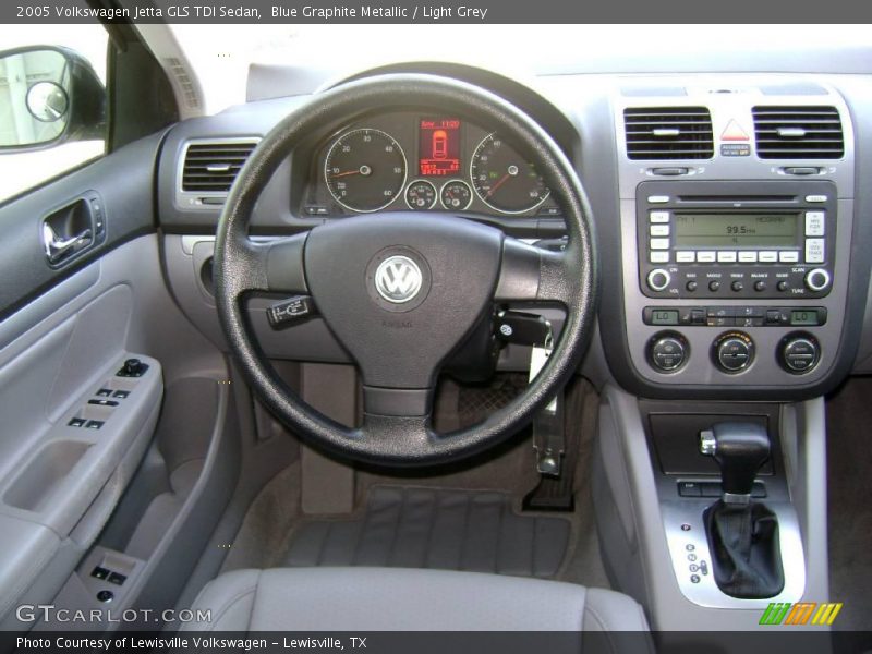 Blue Graphite Metallic / Light Grey 2005 Volkswagen Jetta GLS TDI Sedan