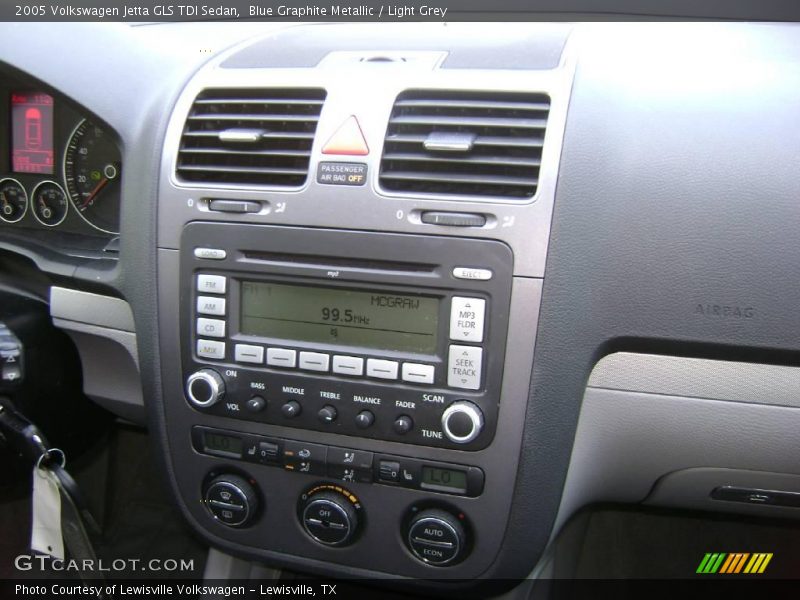 Blue Graphite Metallic / Light Grey 2005 Volkswagen Jetta GLS TDI Sedan