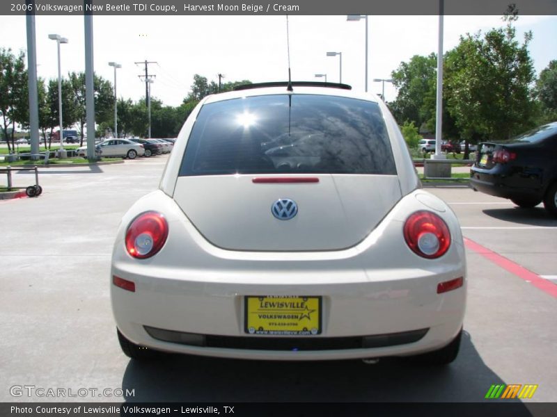 Harvest Moon Beige / Cream 2006 Volkswagen New Beetle TDI Coupe