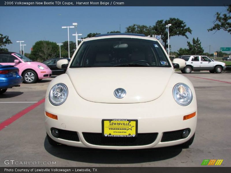 Harvest Moon Beige / Cream 2006 Volkswagen New Beetle TDI Coupe