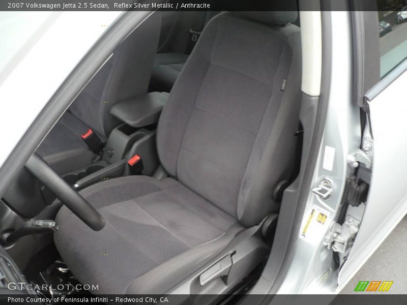 Reflex Silver Metallic / Anthracite 2007 Volkswagen Jetta 2.5 Sedan