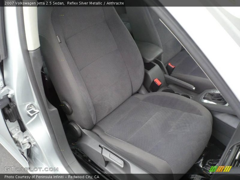 Reflex Silver Metallic / Anthracite 2007 Volkswagen Jetta 2.5 Sedan