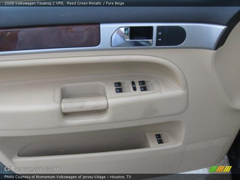 Reed Green Metallic / Pure Beige 2008 Volkswagen Touareg 2 VR6