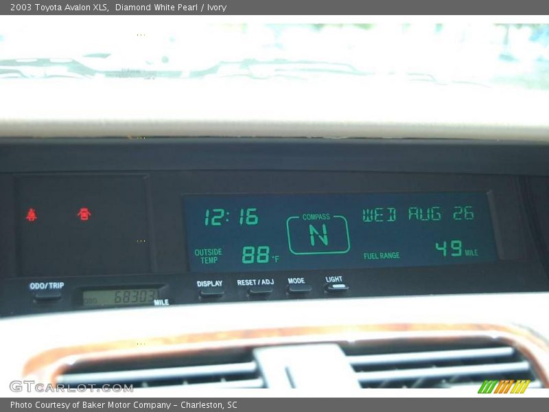 Diamond White Pearl / Ivory 2003 Toyota Avalon XLS