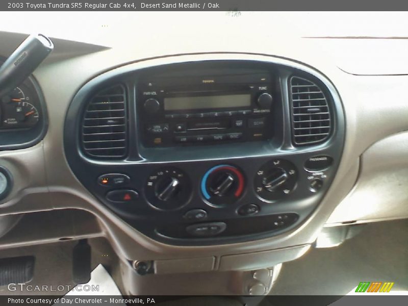 Desert Sand Metallic / Oak 2003 Toyota Tundra SR5 Regular Cab 4x4