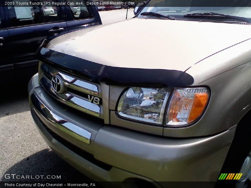 Desert Sand Metallic / Oak 2003 Toyota Tundra SR5 Regular Cab 4x4