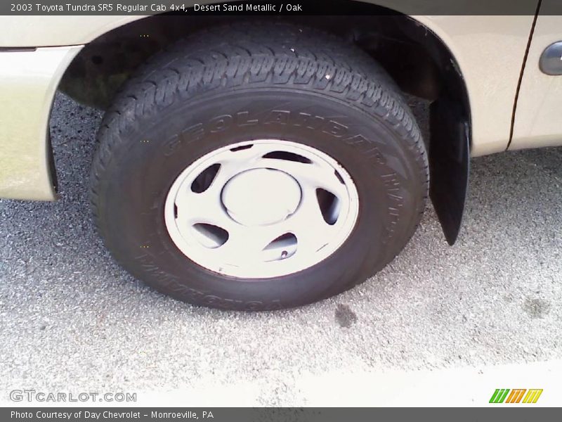 Desert Sand Metallic / Oak 2003 Toyota Tundra SR5 Regular Cab 4x4