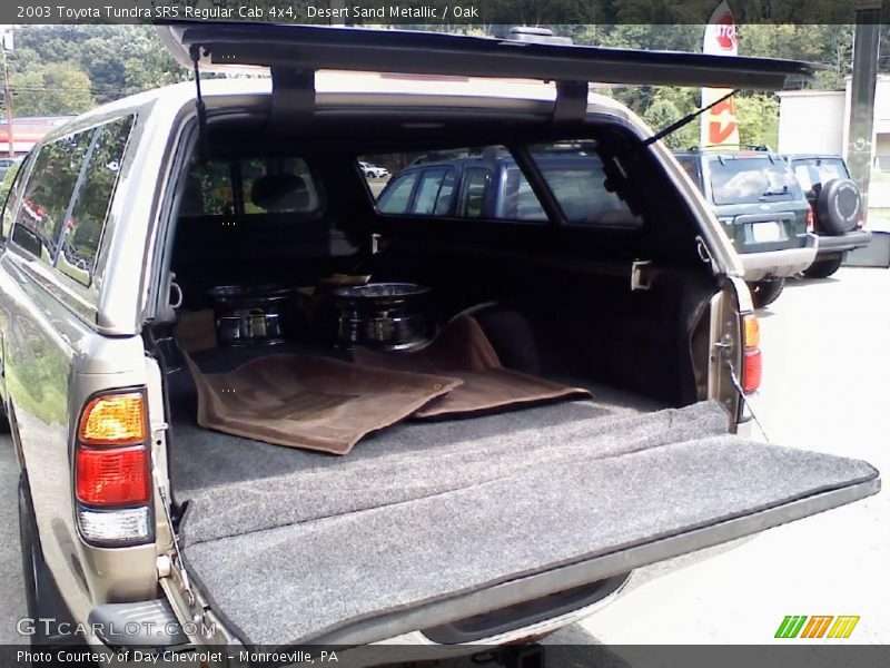 Desert Sand Metallic / Oak 2003 Toyota Tundra SR5 Regular Cab 4x4