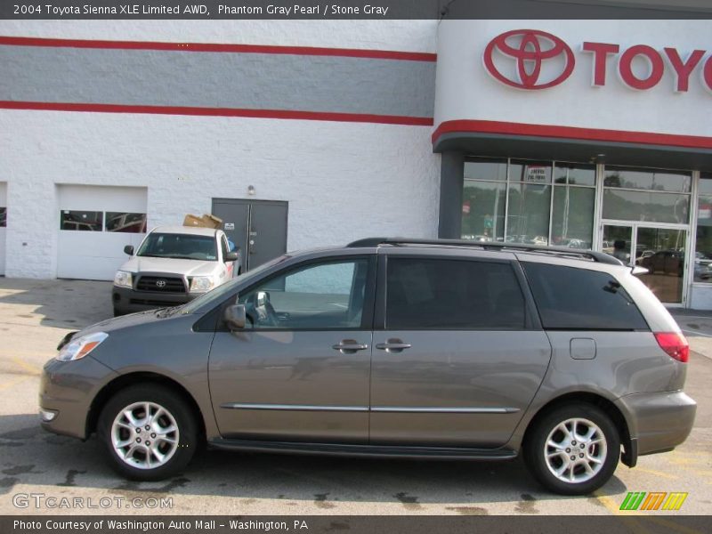 Phantom Gray Pearl / Stone Gray 2004 Toyota Sienna XLE Limited AWD