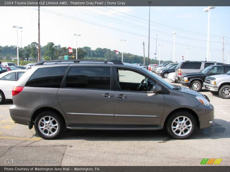 Phantom Gray Pearl / Stone Gray 2004 Toyota Sienna XLE Limited AWD