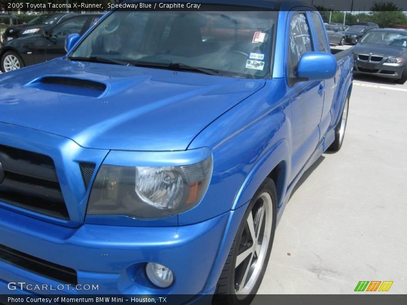 Speedway Blue / Graphite Gray 2005 Toyota Tacoma X-Runner