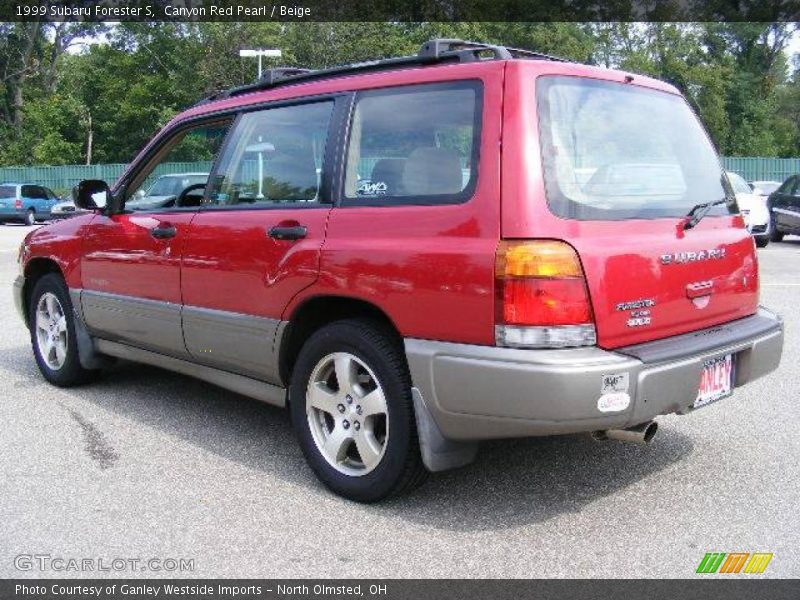 Canyon Red Pearl / Beige 1999 Subaru Forester S