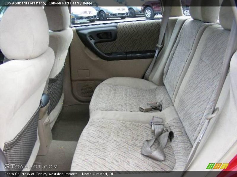 Canyon Red Pearl / Beige 1999 Subaru Forester S