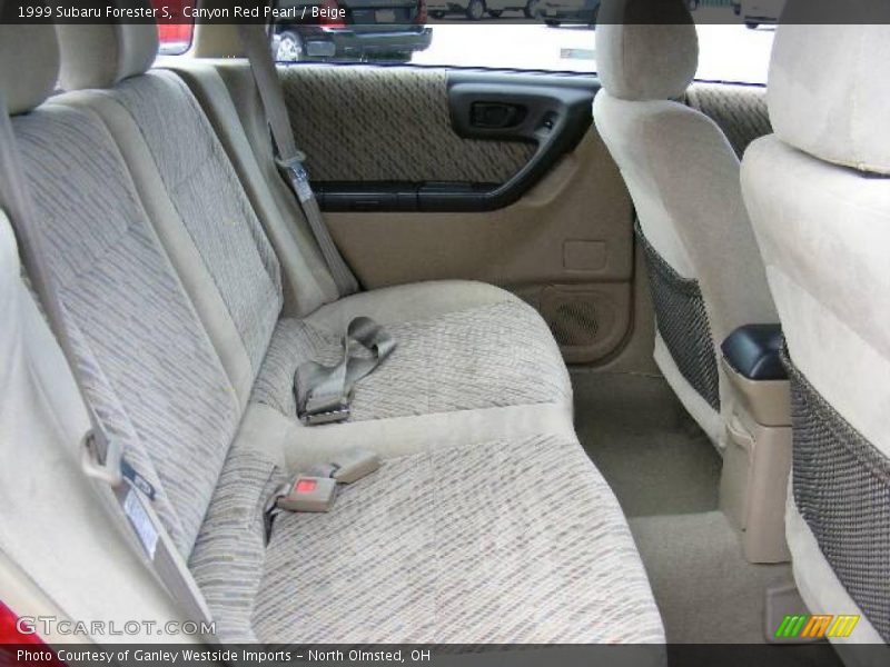 Canyon Red Pearl / Beige 1999 Subaru Forester S