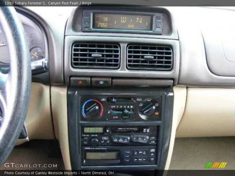 Canyon Red Pearl / Beige 1999 Subaru Forester S