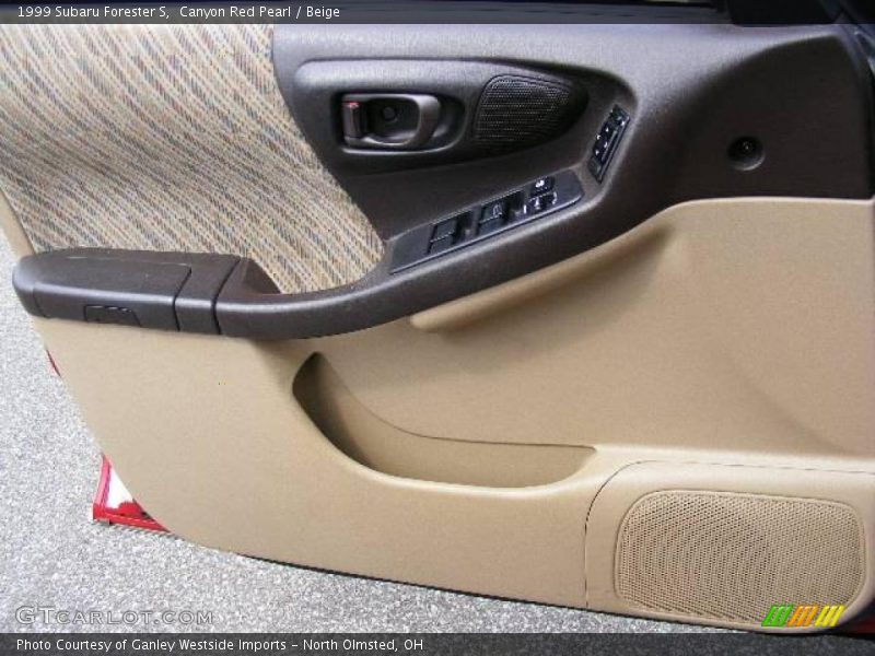 Canyon Red Pearl / Beige 1999 Subaru Forester S