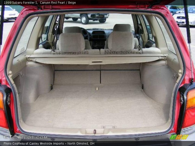 Canyon Red Pearl / Beige 1999 Subaru Forester S