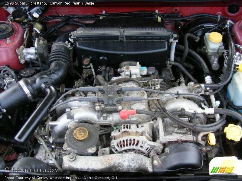Canyon Red Pearl / Beige 1999 Subaru Forester S