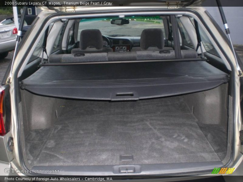 Titanium Beige Pearl / Gray 2000 Subaru Legacy GT Wagon
