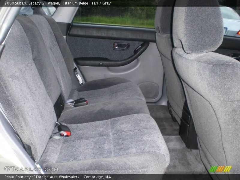 Titanium Beige Pearl / Gray 2000 Subaru Legacy GT Wagon