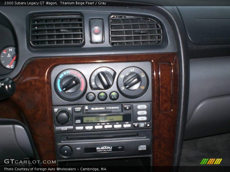 Titanium Beige Pearl / Gray 2000 Subaru Legacy GT Wagon