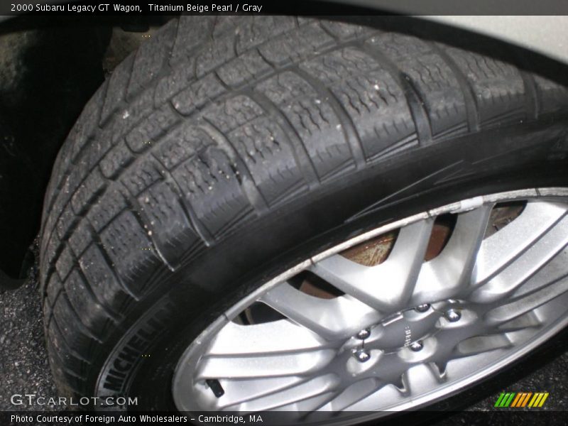 Titanium Beige Pearl / Gray 2000 Subaru Legacy GT Wagon