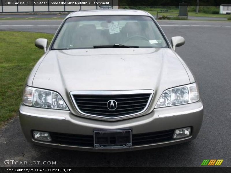 Shoreline Mist Metallic / Parchment 2002 Acura RL 3.5 Sedan