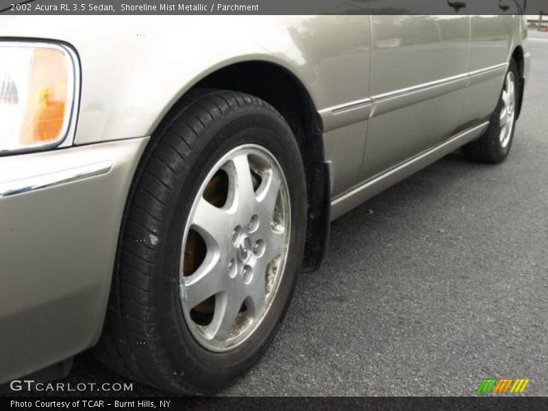 Shoreline Mist Metallic / Parchment 2002 Acura RL 3.5 Sedan