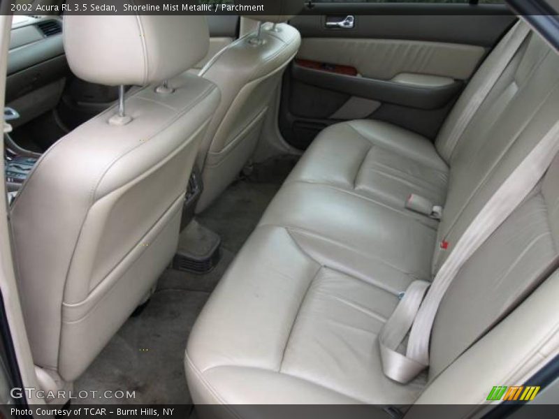 Shoreline Mist Metallic / Parchment 2002 Acura RL 3.5 Sedan