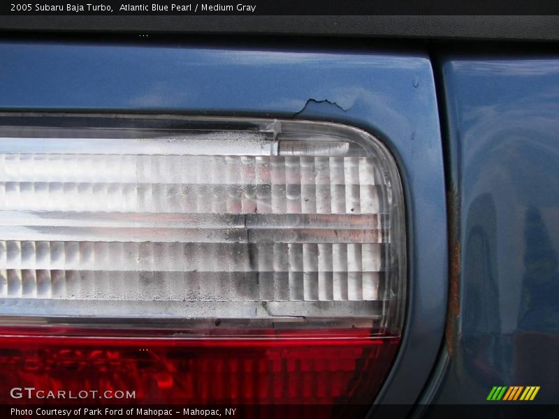 Atlantic Blue Pearl / Medium Gray 2005 Subaru Baja Turbo