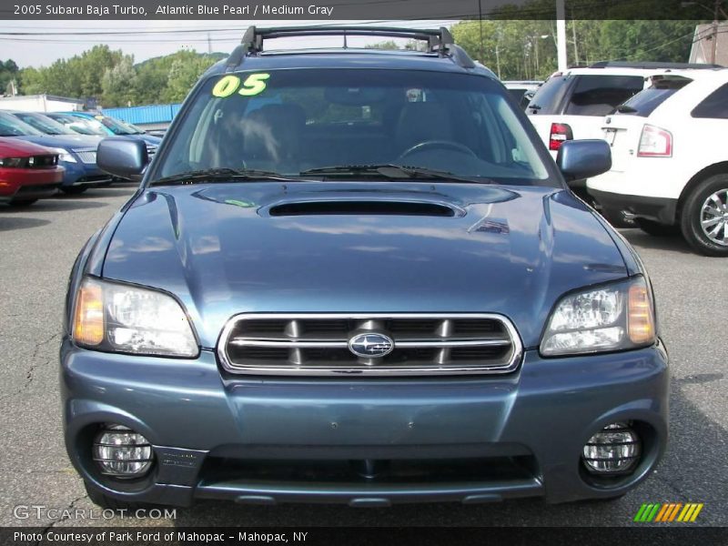 Atlantic Blue Pearl / Medium Gray 2005 Subaru Baja Turbo