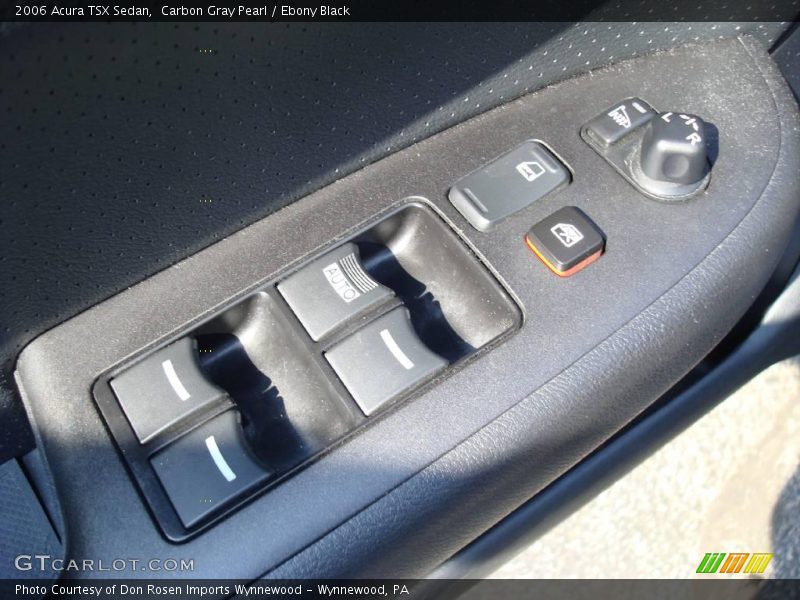 Carbon Gray Pearl / Ebony Black 2006 Acura TSX Sedan