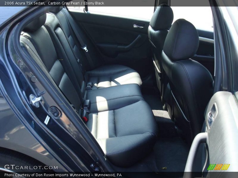 Carbon Gray Pearl / Ebony Black 2006 Acura TSX Sedan
