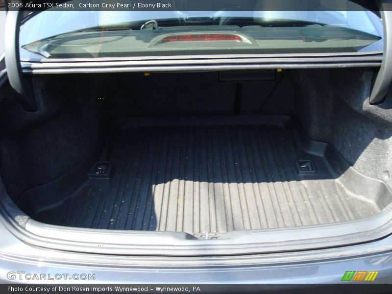 Carbon Gray Pearl / Ebony Black 2006 Acura TSX Sedan
