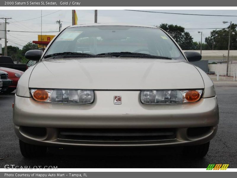Gold / Gray 2000 Saturn S Series SL Sedan