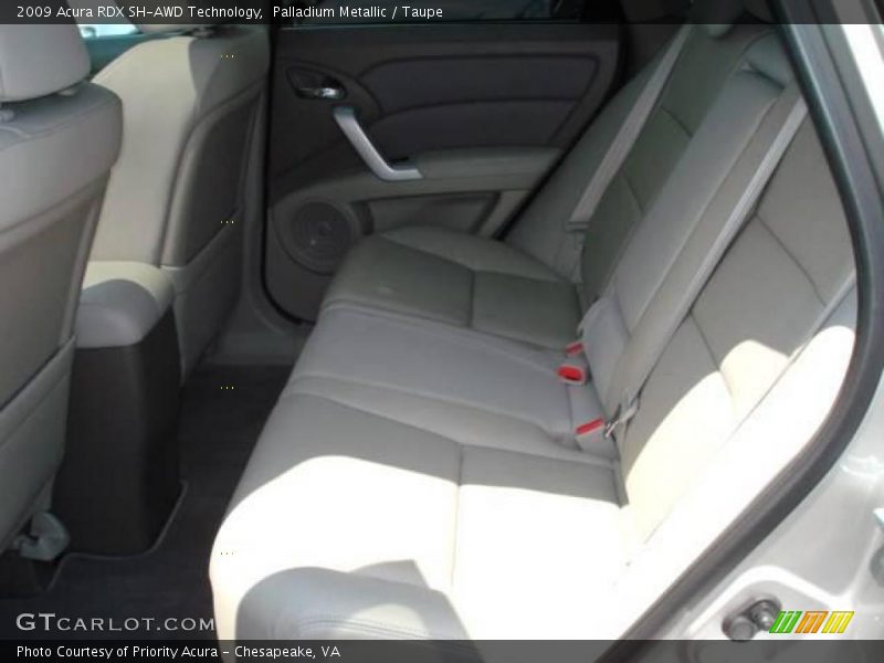 Palladium Metallic / Taupe 2009 Acura RDX SH-AWD Technology