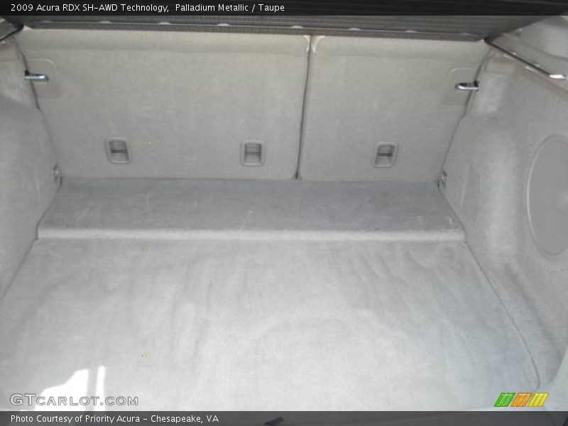 Palladium Metallic / Taupe 2009 Acura RDX SH-AWD Technology