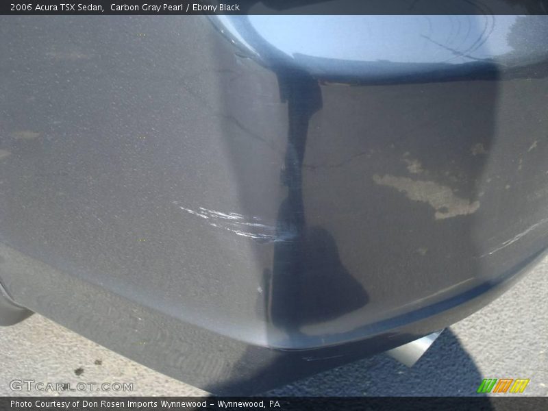Carbon Gray Pearl / Ebony Black 2006 Acura TSX Sedan