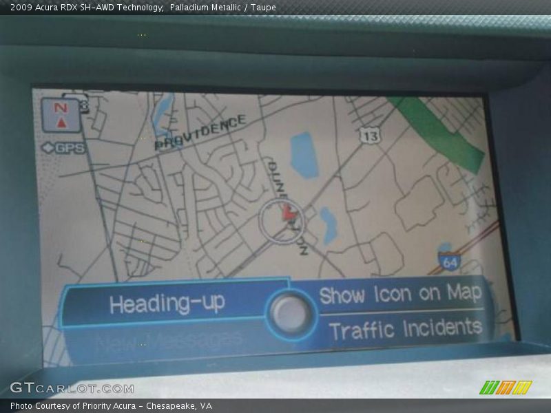 Palladium Metallic / Taupe 2009 Acura RDX SH-AWD Technology