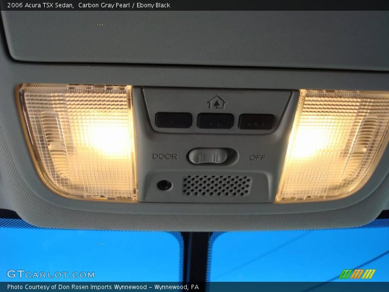Carbon Gray Pearl / Ebony Black 2006 Acura TSX Sedan