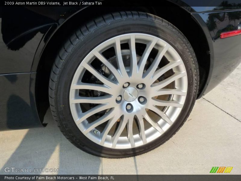 Jet Black / Sahara Tan 2009 Aston Martin DB9 Volante