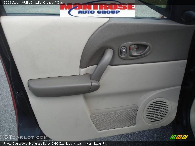 Orange / Gray 2003 Saturn VUE V6 AWD