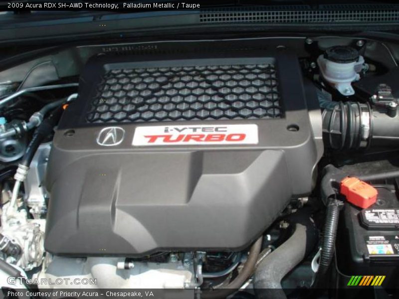 Palladium Metallic / Taupe 2009 Acura RDX SH-AWD Technology