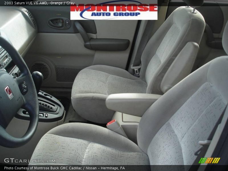 Orange / Gray 2003 Saturn VUE V6 AWD