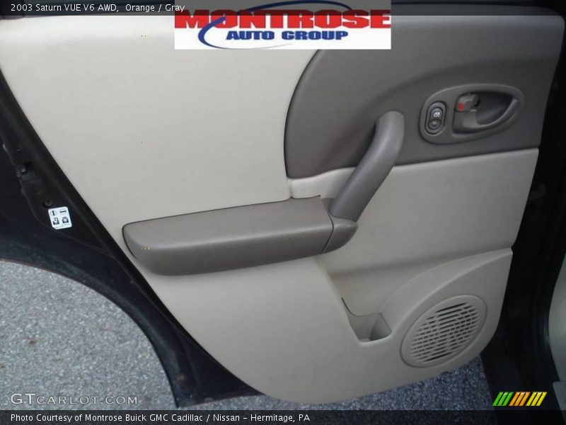 Orange / Gray 2003 Saturn VUE V6 AWD