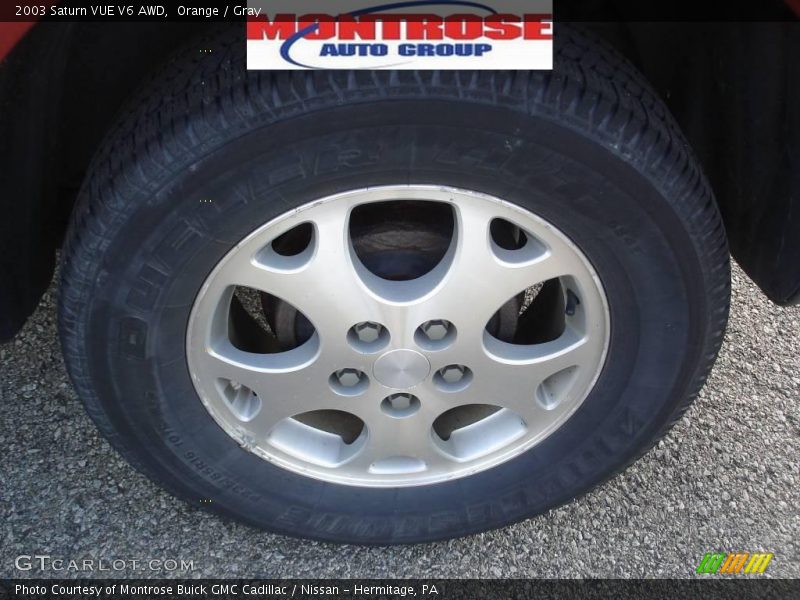 Orange / Gray 2003 Saturn VUE V6 AWD