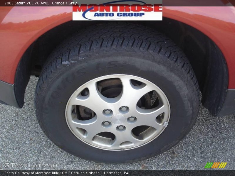 Orange / Gray 2003 Saturn VUE V6 AWD