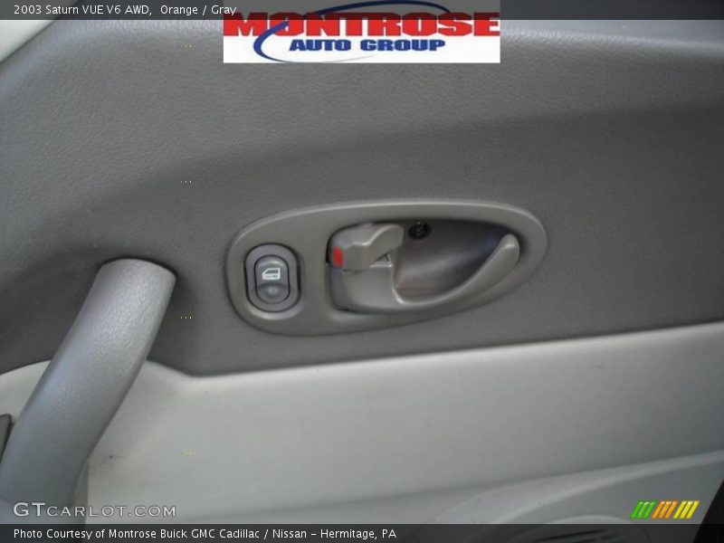 Orange / Gray 2003 Saturn VUE V6 AWD