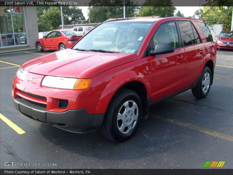 Chili Pepper Red / Gray 2005 Saturn VUE